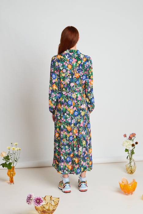 Luminary Dress - Midnight Floral