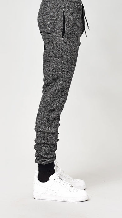 Zespy Track Pant - Black Speckle