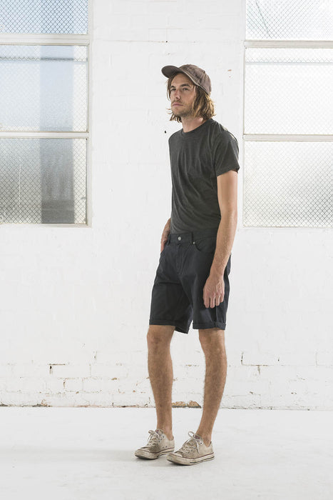 Classic Drill Short - Faded Black