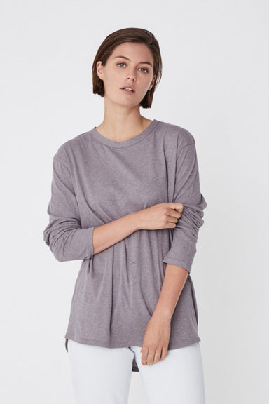 Bay Long Sleeve Tee - Stone Marle