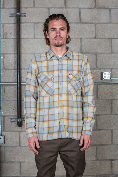 Archie L/S Flannel - Heather Grey