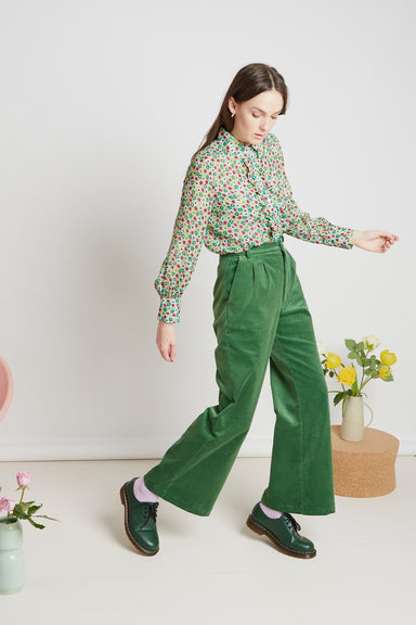 Romy Flares - Green