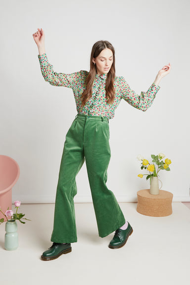 Romy Flares - Green