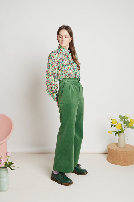 Romy Flares - Green