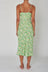 Shelley Jade Floral Dress - Apple