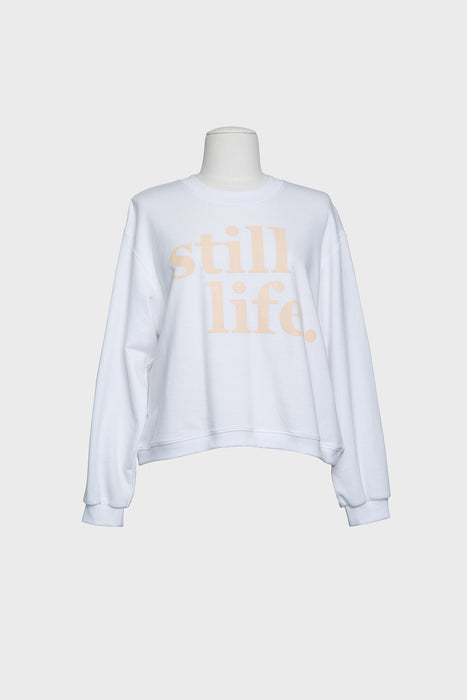 Still Life Sweater - White