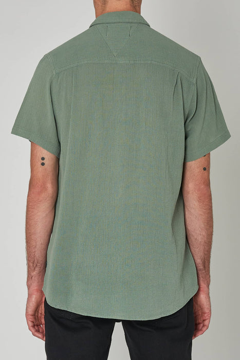 Bon Crepe Shirt - Moss