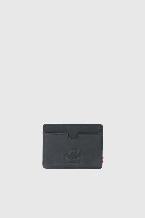 Charlie Wallet - Black Leather