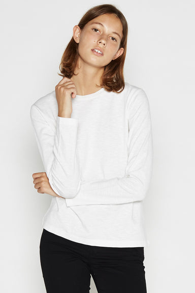 Danica Classic L/S Tee - White