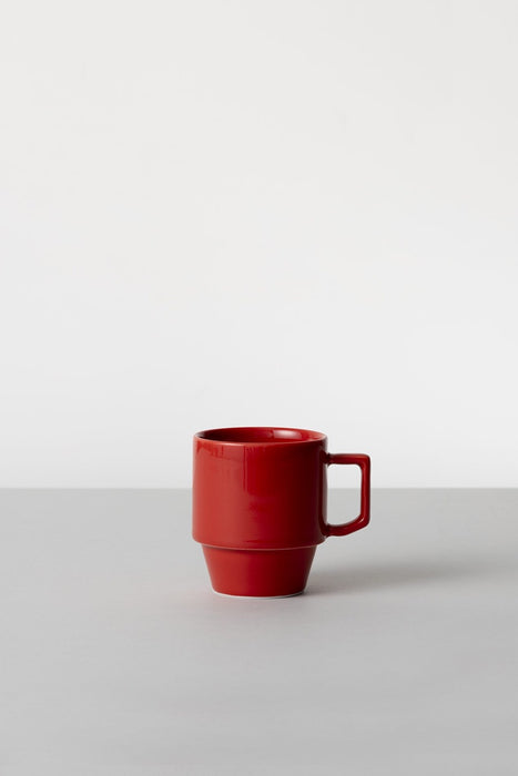 Block Mug Big - Red