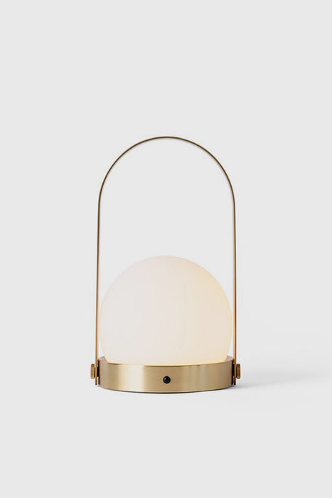 Carrie LED Lamp - Brushed Brass
