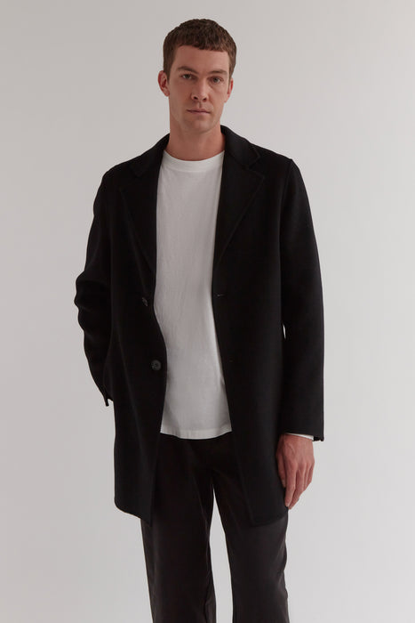Coda Wool Coat - Black