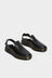 Carlson Leather Sandal - Black Lusso