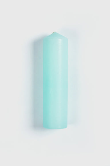 65x250mm Pillar Candle - Aqua