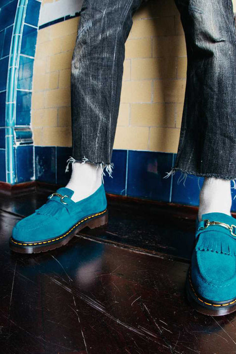 Snaffle Loafer - Turquoise Desert Oasis Suede