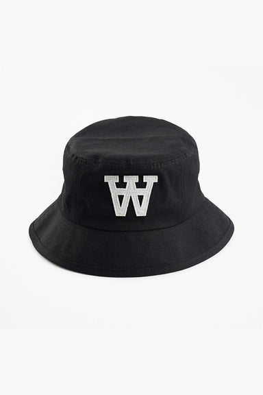 Bucket Hat Logo - Black AA