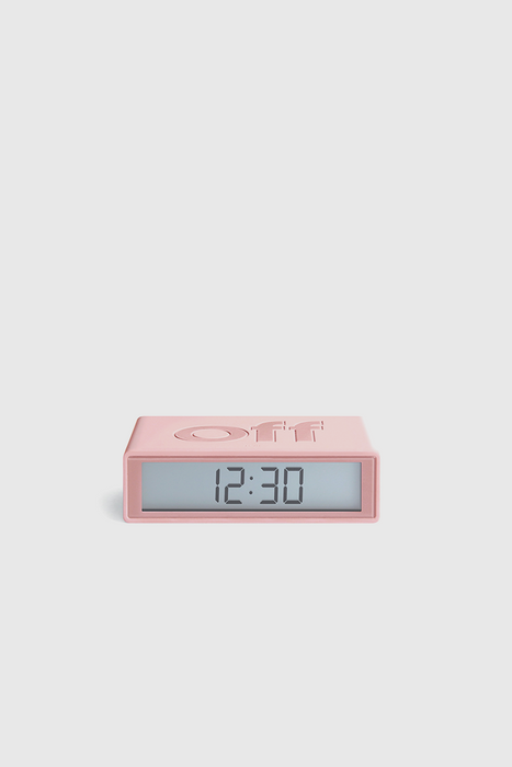 Flip+ Travel Reversible Alarm Clock - Pink