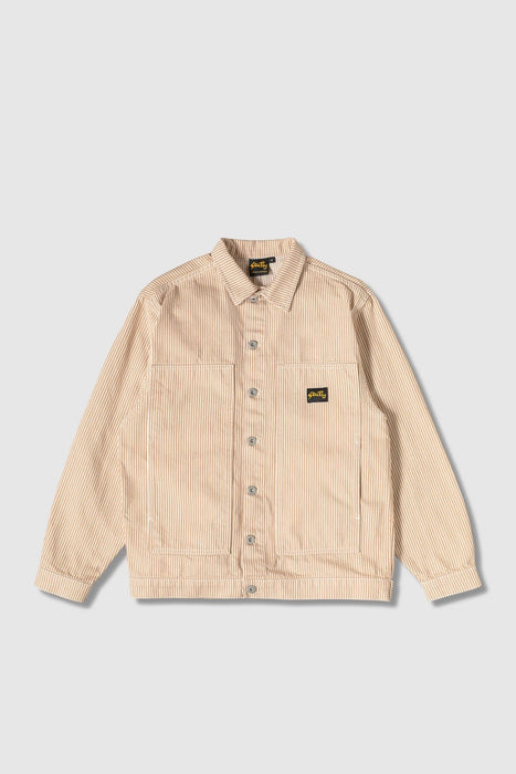 Box Jacket - Khaki Hickory