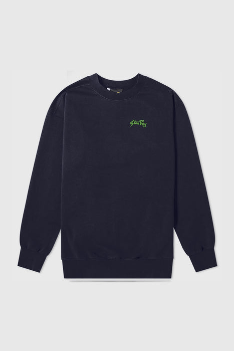 Stan Crew - Navy / Fresh Green