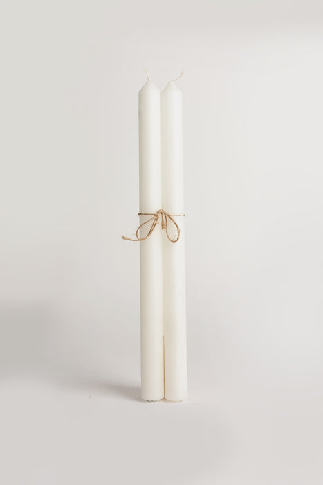 330mm Household Taper Candle - Cream