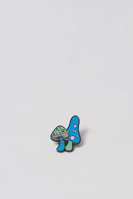 Mushroom Pin Badge