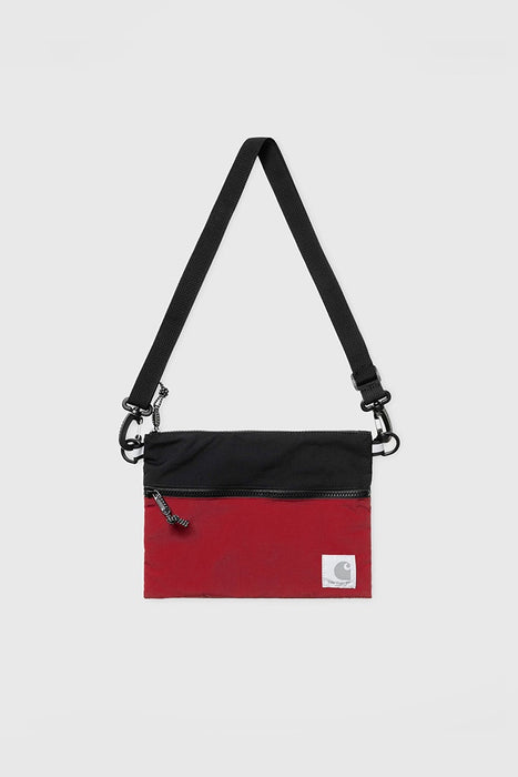 Dexter Strap Bag - Black / Blast Red