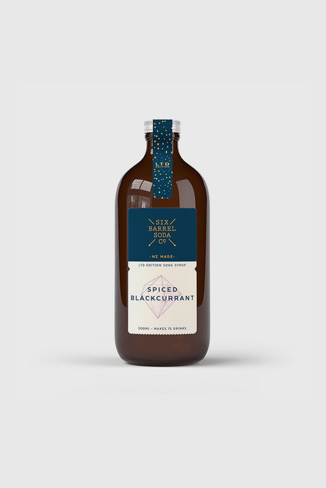 Spiced Blackcurrant Syrup 500ml