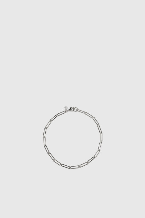 Paperclip Light Bracelet - Sterling Silver