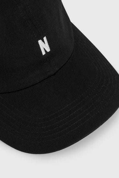 Twill Sports Cap - Black