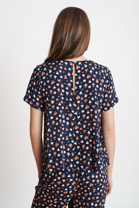 The Understudy Tee - Navy Meadow