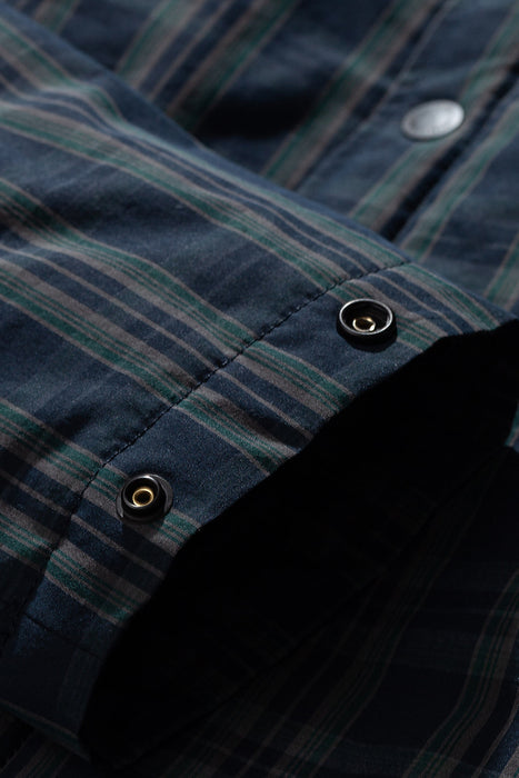 Svend Insulated Check - Dark Navy