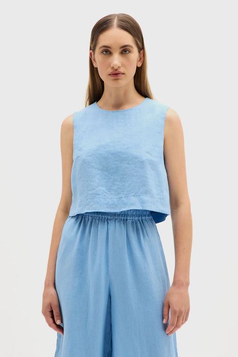 Nilsa Top - Cornflower Blue