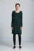 BB Long Sleeve Dress - Bottle Green