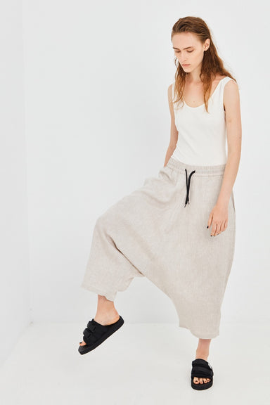 Untitled Pant - Natural Linen