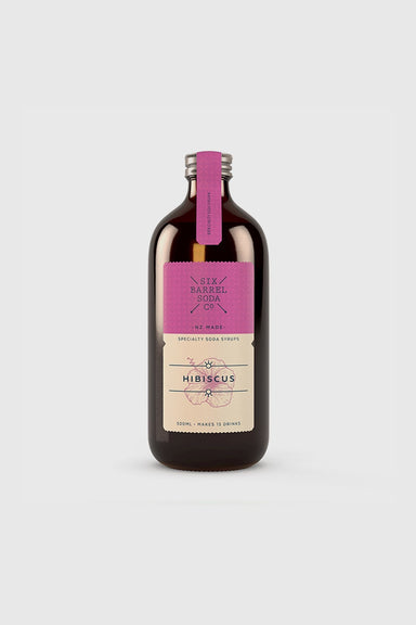 Hibiscus Soda Syrup 500ml