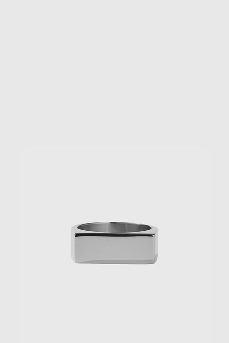Wilshire Signet Ring - Sterling Silver