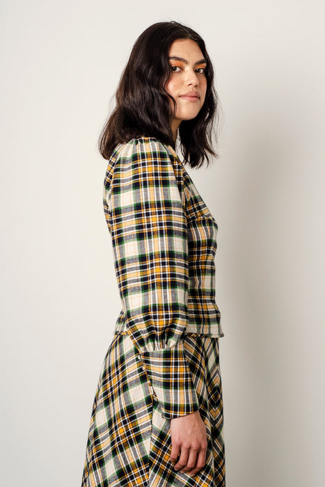 Elisa Shirt - Plaid Flannel