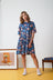 Ch'lita Dress - Navy Floral