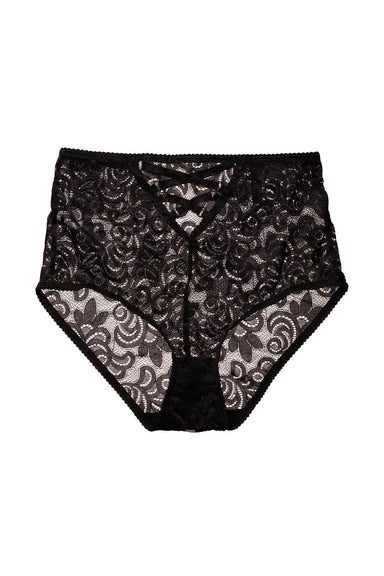 Betty High Waist Briefs - Black