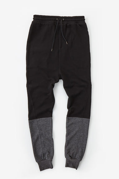 Zespy Track Pant - Two Tone Black