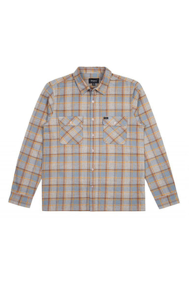 Archie L/S Flannel - Heather Grey