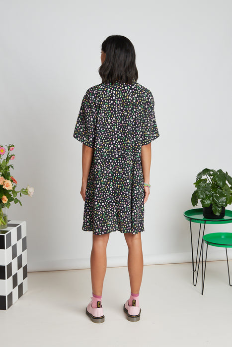 Joey Dress - Black Meadow