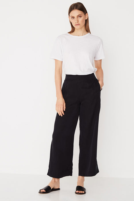 Bellevue Wide Leg Pant - Black