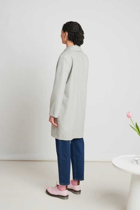 Cleo Coat - Grey Marle