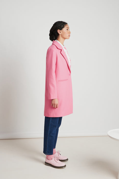 Cleo Coat - Candy Pink