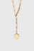 Solaire Paperclip Necklace - Gold Plated