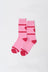 Back of Hearts Socks - Pink