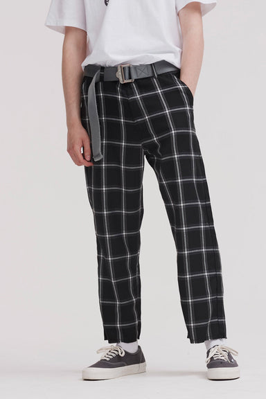 Plaid Pants - Black