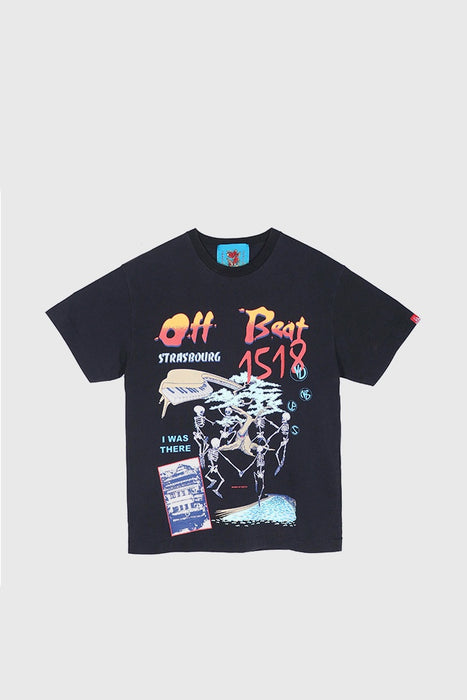 Off Beat Strasbourg Tee - Black