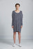 BB Oversized Dress - Navy/White Stripe